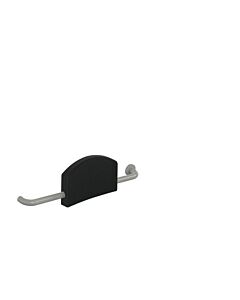 Hewi 801 support dorsal 801.51.920R95 poignée droite, rosace gauche, gris roche