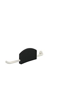 Hewi 801 Rückenstütze 801.51.920R99 Griff rechts, Rosette links, reinweiß