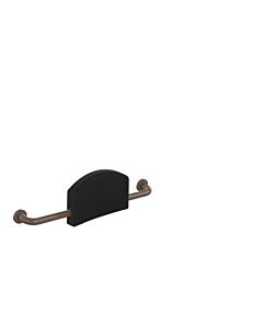 Hewi 801 support dorsal 801.51.91084 terre d&#39;ombre, avec rosaces de fixation