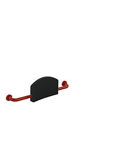 Hewi 801 back support rubinrot , with fixing rubinrot