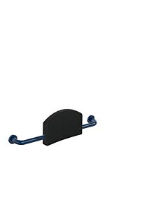 Hewi 801 back support 801.51.91050 steel blue, with fixing rosettes