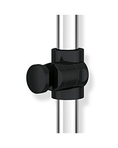 Hewi System 900 Brausehalter 6677190 für 32 mm, tiefschwarz
