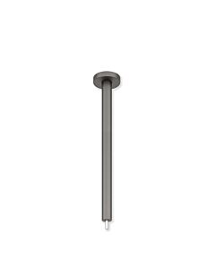 Hewi System 900 ceiling suspension 900.34.00160SC A = 400 mm, stainless steel powder-coated dark gray, pearl mica deep matt