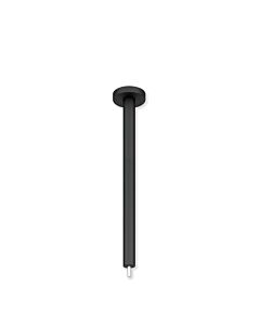 Hewi System 900 Deckenabhängung 900.34.00160DC A = 400 mm, Edelstahl pulverbeschichtet schwarz tiefmatt