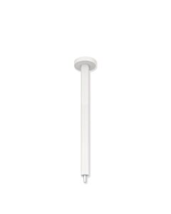 Hewi System 900 ceiling suspension 900.34.00160DX A = 400 mm, stainless steel powder-coated white deep matt