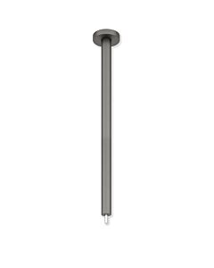 Hewi System 900 Deckenabhängung 900.34.00260SC A = 500 mm, Edelstahl pulverbeschichtet dunkelgrau, perlglimmer tiefmatt