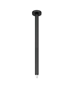 Hewi System 900 Deckenabhängung 900.34.00260DC A = 500 mm, Edelstahl pulverbeschichtet schwarz tiefmatt