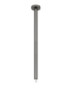 Hewi System 900 ceiling suspension 900.34.00360SC A = 600 mm, stainless steel powder-coated dark gray, pearl mica deep matt