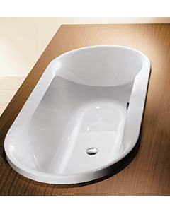 Hoesch Spectra Oval Badewanne 6483.010 weiß, 190x80cm