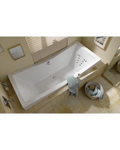 Hoesch Foster Badewanne 6697.010 190x90 cm, weiß, Zweisitzer