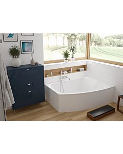 Hoesch Largo Badewanne 3693.010 180x130cm, weiss, Ausführung rechts