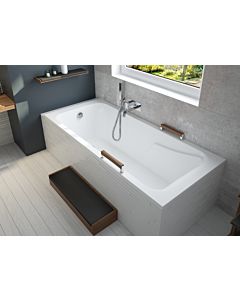 Hoesch Mila Badewanne 3716.010 170x80cm, weiß