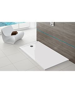 Hoesch Muna S receveur de douche en fonte minérale 4288XA.013 180 x 90 x 3 cm, blanc mat