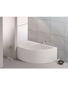 Hoesch Baignoire d&#39;angle Spectra 3658.010 blanc , 170x100cm, version gauche, tablier moulé