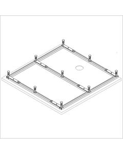 Hoesch Muna frame 118988 for 120x120cm