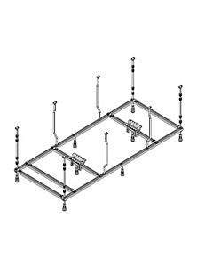 Hoesch Spezial frame 120908 for bathtub, 6112, 3707, 3708, 6455, 3665