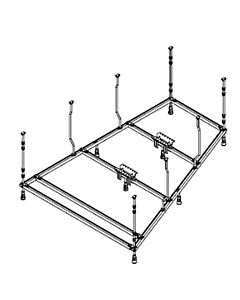 Hoesch Spezial-Untergestell 120904 für Badewanne, 3747