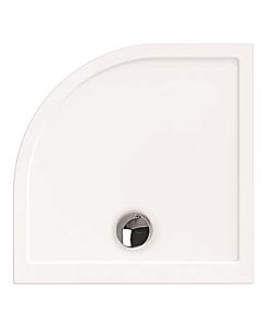 Hoesch douche quart de cercle Samar 4460.010 100 x 100 x 2,5 cm, blanc , ultra-plat