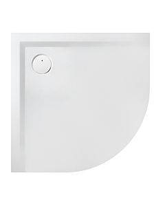 Hoesch Muna mineral Hoesch Muna shower tray 4195.715 80 x 80 x 3 cm, slate gray, made of Solique, non-slip