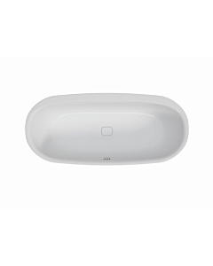 Hoesch iSENSI Oval-Badewanne 3837.010 180 x 80 cm, 182 l