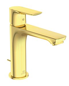 Ideal Standard Connect Air Wash basin mixer A7012A2 5 l/min, projection 125mm, with waste set, brushed gold