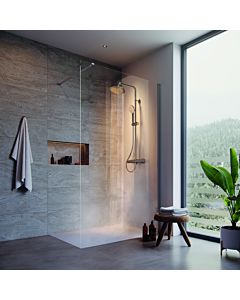 Ideal Standard Idealrain Ceratherm T50 Système de douche A7230AA avec thermostat de douche et tablette de douche, chromé