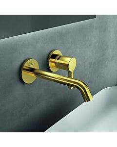 Ideal Standard Joy Ideal Standard A7378A2 pour mur mitigeur lavabo , bec 180 mm, or brossé