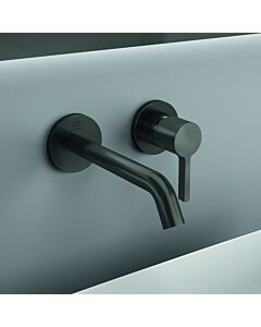 Ideal Standard Joy Fertigmontageset A7378A5 für Wand-Waschtischarmatur, Auslauf 180 mm, Magnetic Grey