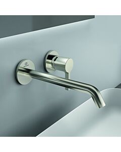Ideal Standard Joy Ideal Standard A7379GN pour mur mitigeur lavabo , bec 220 mm, Silver Storm