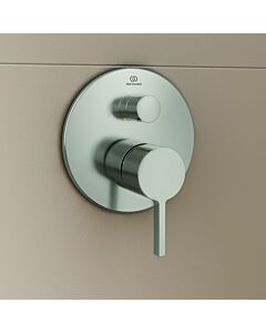 Ideal Standard Joy Fertigmontageset A7383GN Unterputz-Wannenarmatur, Badearmatur, Unterputz, Bausatz 2, Silver Storm