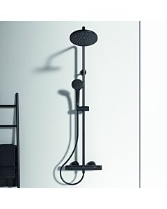 Ideal Standard Ceratherm T25 shower system A7545XG Silk Black