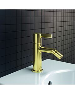 mitigeur de bidet Ideal Standard Joy BC784A2 Or Brossé, avec garniture de vidage , saillie 110mm
