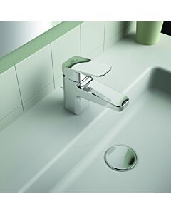 Ideal Standard CeraPlan mitigeur lavabo BD205AA projection 99mm, chromé, BlueStart avec métal garniture de vidange