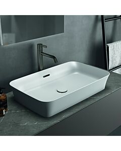 Ideal Standard Ipalyss Aufsatzschale E1887V1 65x40x12cm, mit Überlauf, ohne Hahnloch, seidenweiß