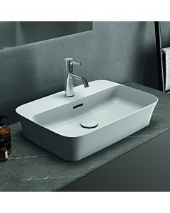 Ideal Standard Ipalyss E2077MA 55x38x14,5cm, avec trop-plein, 1 trou pour le robinet, blanc Ideal Plus