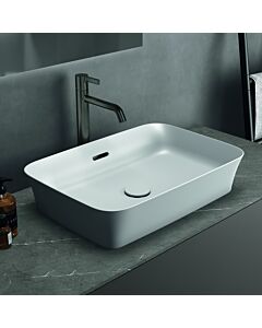 Ideal Standard Ipalyss E2078V1 55x38x12cm, avec trop-plein, sans trou pour robinetterie, blanc soyeux