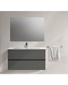 Ideal Standard Eurovit + Vanity unit R0256TI, 500x440x550mm high gloss grey lacquered 2 drawers