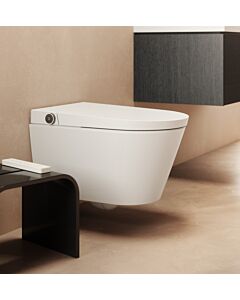 Ideal Standard i.Life E Shower - WC K875501 40x61x42,5 cm, sans rebord, 4 jets, sèche-cheveux, veilleuse, blanc