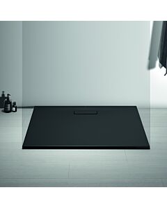 Ideal Standard Ultra Flat Nouveau receveur de douche T4468V3 1000x800x25mm, Noir, Silk Noir