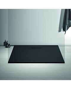 Ideal Standard Ultra Flat New Rechteck-Duschwanne T4483V3 120 x 90 cm, schwarz matt