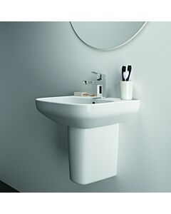 Ideal Standard i.life A lavabo T4513MA avec trou pour robinetterie, avec trop-plein, 50 x 44 x 18 cm, blanc Ideal Plus