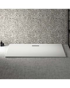 Ideal Standard Ultra Flat New rectangular shower tray T4486V1 waste set with cover, 170 x 90 x 2.5 cm, silk white