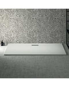 Ideal Standard Ultra Flat Nouveau receveur de douche rectangulaire T447301 garniture de vidange avec couvercle, 180 x 80 x 2,5 cm, blanc (Alpin)