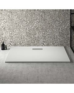Ideal Standard Ultra Flat New rectangular shower tray T4476V1 waste set with cover, 120 x 70 x 2.5 cm, silk white