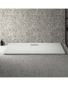 Ideal Standard Ultra Flat New rectangular shower tray T447801 waste set with cover, 160 x 70 x 2.5 cm, white (Alpin)