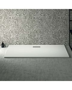 Ideal Standard Ultra Flat New rectangular shower tray T4472V1 waste set with cover, 170 x 80 x 2.5 cm, silk white