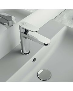 Ideal Standard Cerafine O Waschtischarmatur BC702AA H120, mit Ablaufgarnitur, BlueStart, verchromt