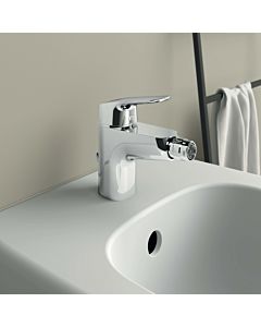 Ideal Standard CeraFlex Bidetarmatur B1718AA chrom, mit Ablaufgarnitur