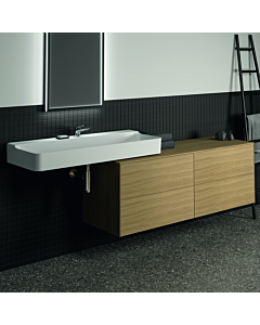 Ideal Standard Conca Waschtischunterschrank T4325Y6 ohne Ausschnitt, 4 Auszüge, 160x50,5x55 cm, Eiche hell Furnier