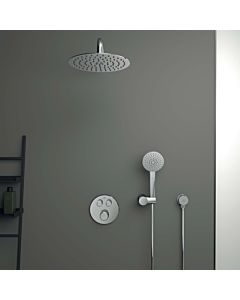 Ideal Standard Kit de robinetterie CeraTherm Navigo A7771AA Thermostatique de douche à encastrer, chromé